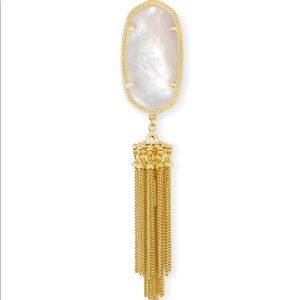 Kendra Scott mother of pearl Rayne necklace